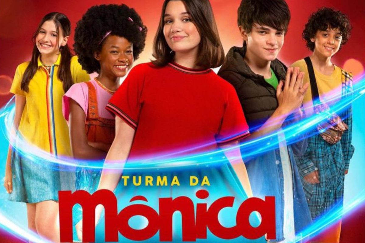 Cartaz de "Turma da Mônica"