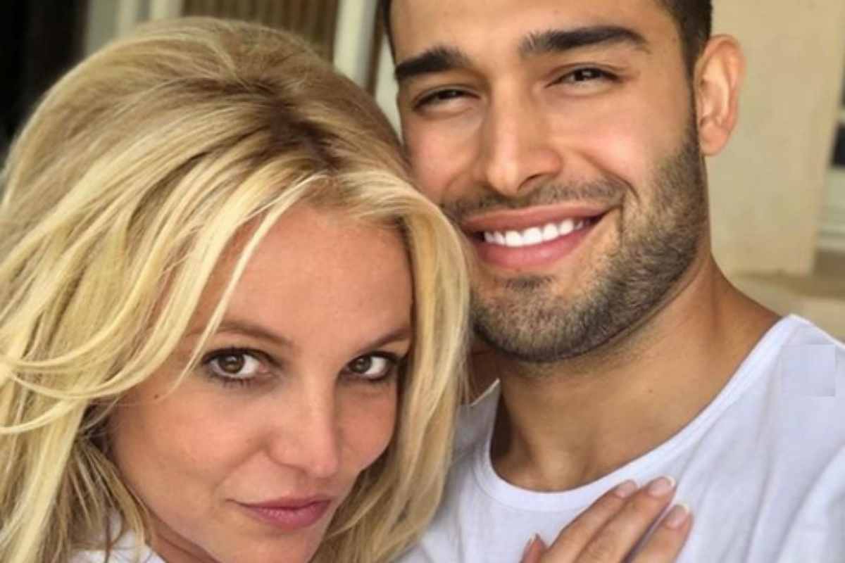 Britney Spears com Sam Asghari