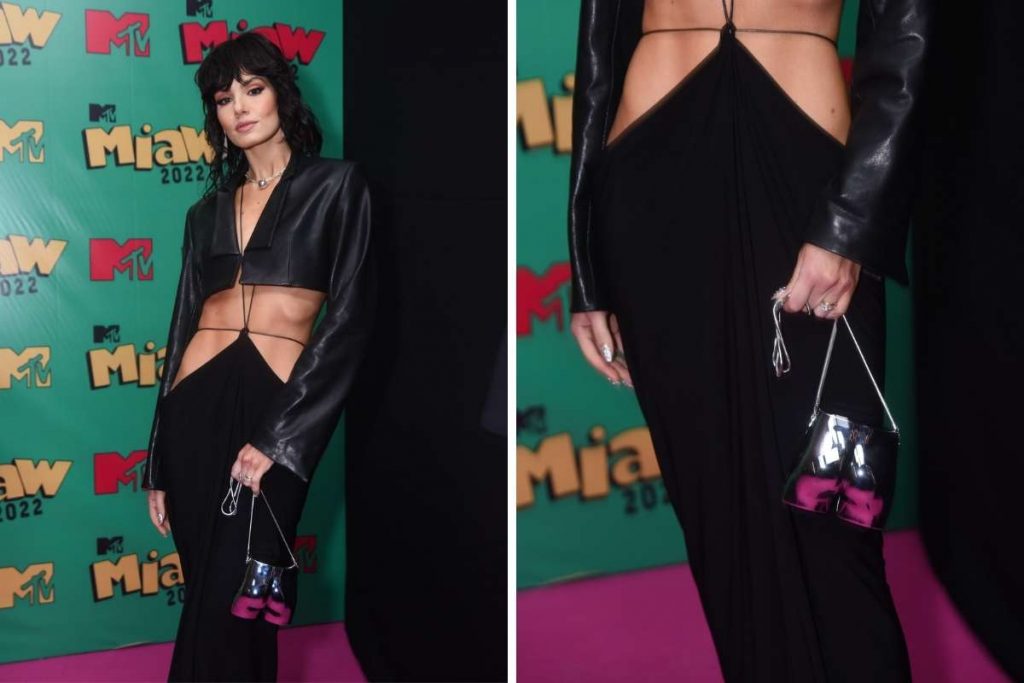 Camila Queiróz no Pink Carpet do MTV Miaw