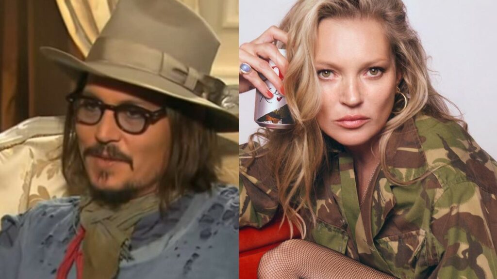 Kate Moss e Johnny Depp