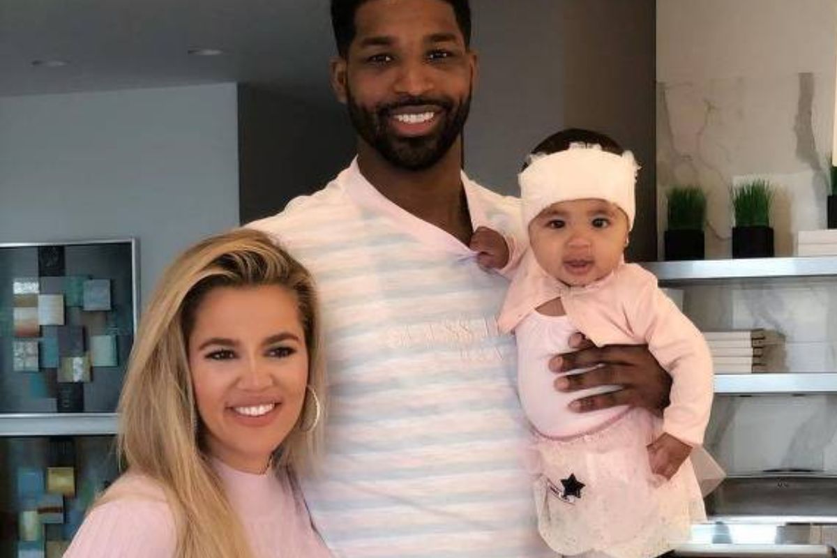 khloe kardashian, tristan thompson e filha