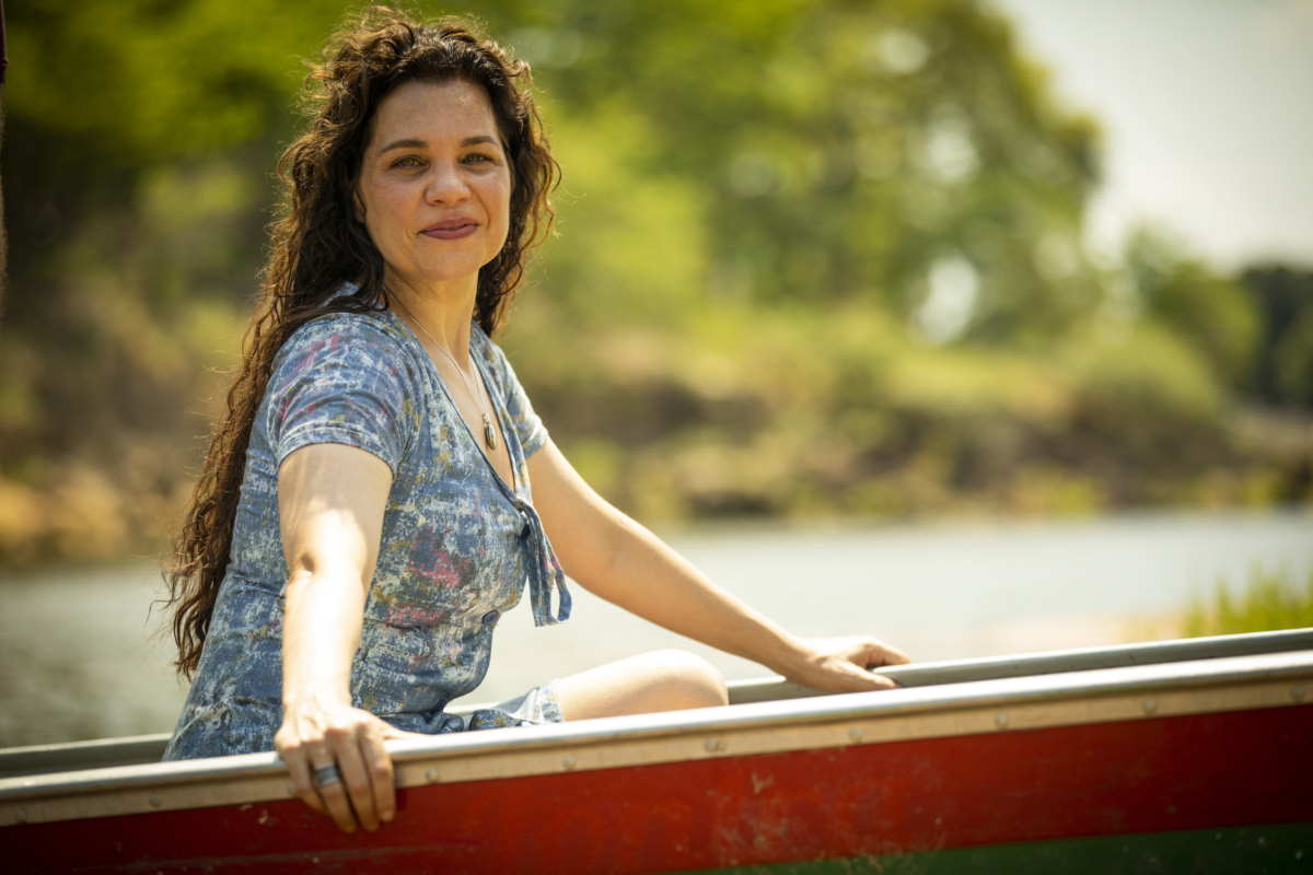 Isabel Teixeira Maria Bruaca no barco