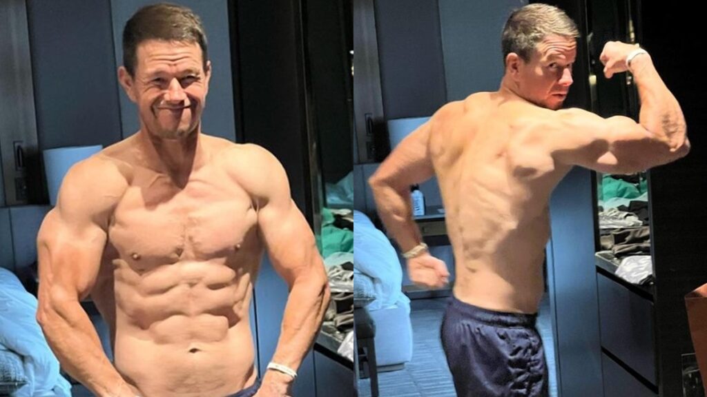 Mark Wahlberg ostenta corpo definido