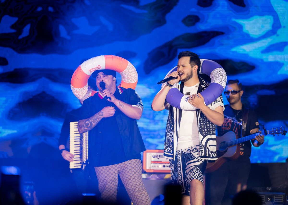 Matheus e Kauan em show