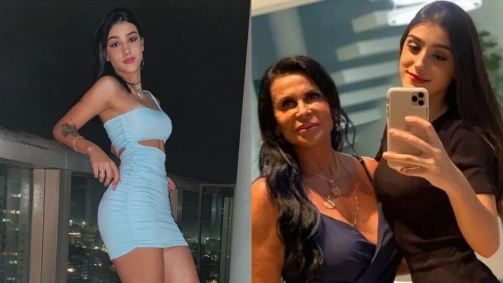 Neta de Gretchen nega relacionamento, mas admite: "Fiquei com o Adriano duas vezes só"