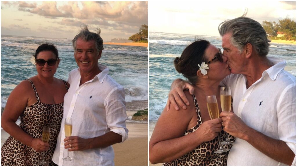 Pierce Brosnan reclamou de amigos que sugeriram bariátrica para sua esposa