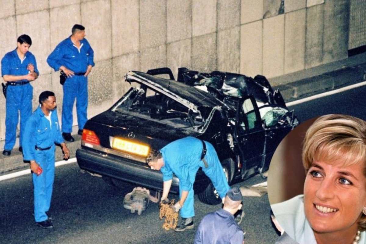 Acidente de Diana em um túnel em Paris