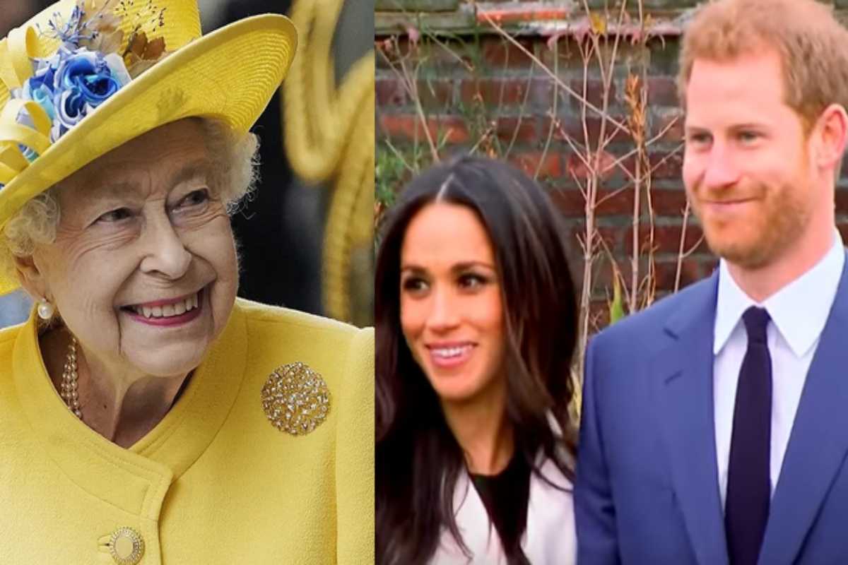 Rainha Elizabeth II, Meghan Markle, Príncipe Harry