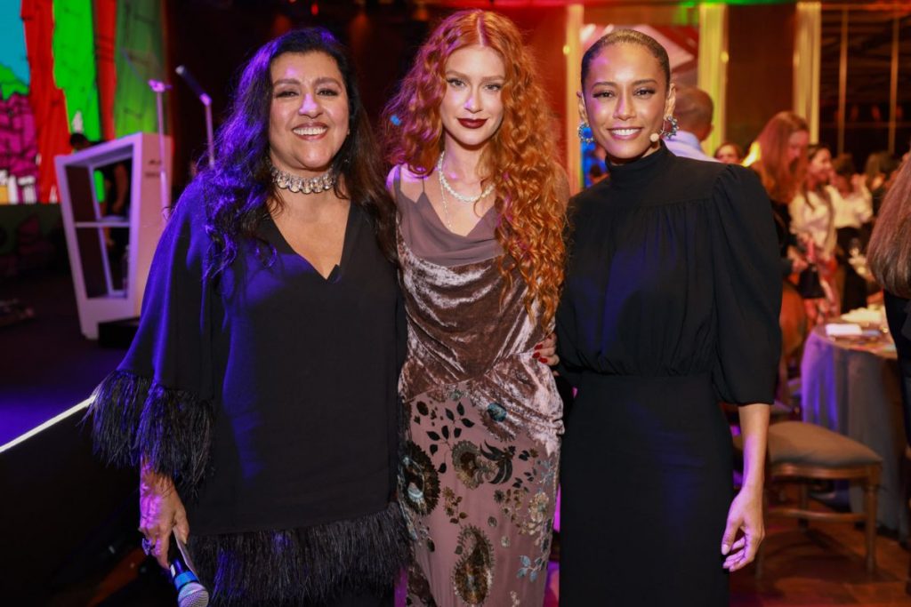 Regina Casé, Marina Ruy Barbosa e Taís Araujo