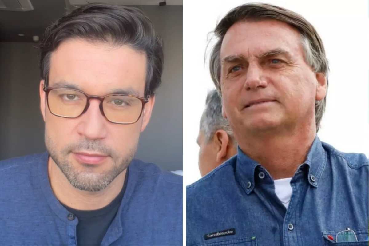 Fotomontagem Sérgio Marone e Jair Bolsonaro