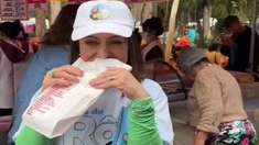 Rosângela Moro posta vídeo comendo pastel de feira e é detonada na web