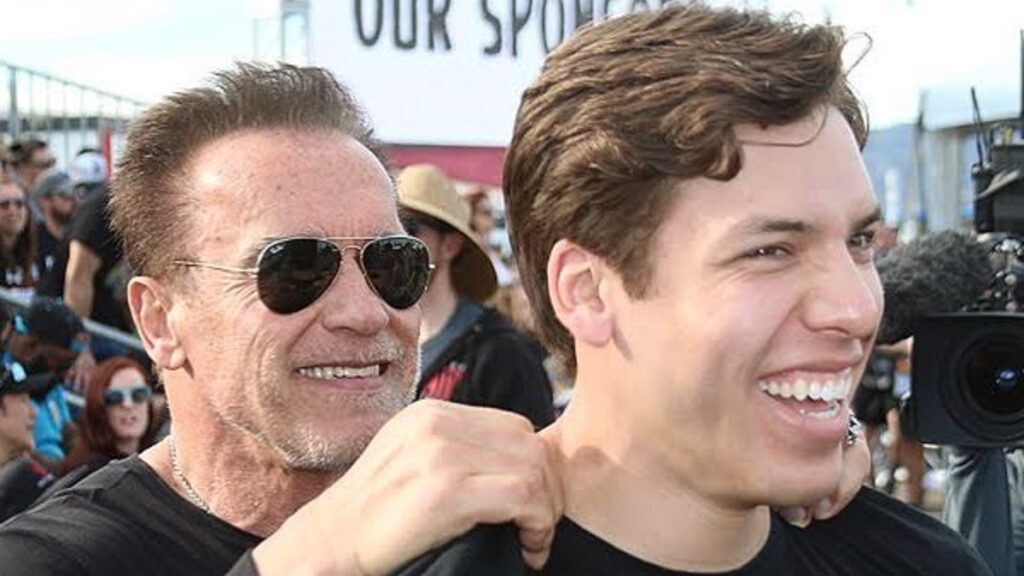 Arnold Schwarzenegger e o filho, Joseph Baena - Foto: Reprodução / Instagram