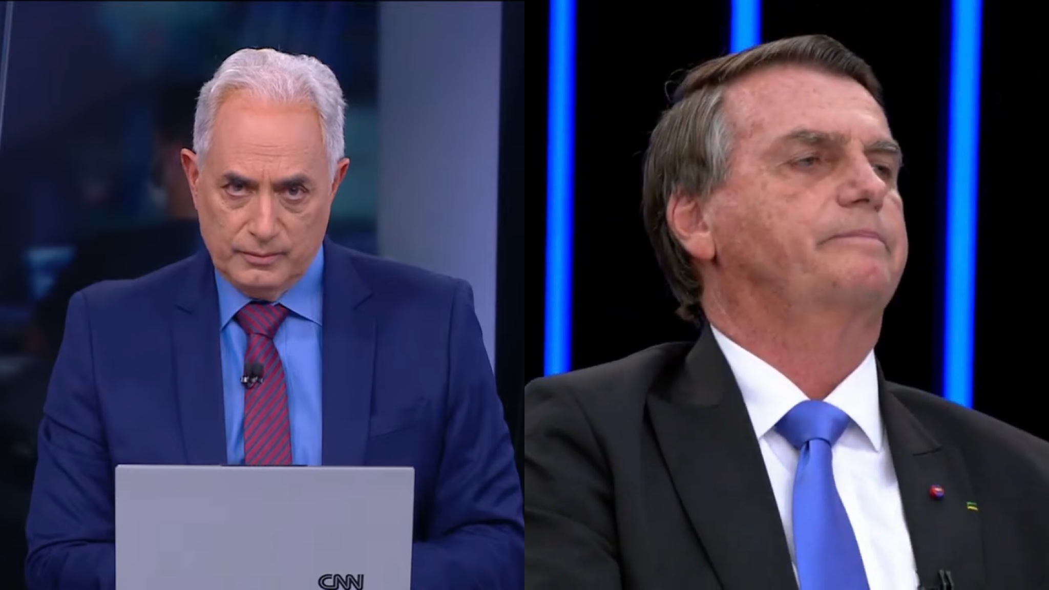 Bolsonaro desfalca CNN Brasil ao faltar sabatina e Waack comenta: “Lamentável”