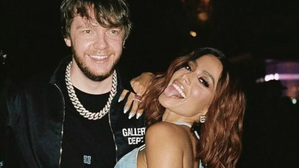 A cantora Anitta e Murda Beatz – Foto: Reprodução/Redes Sociais