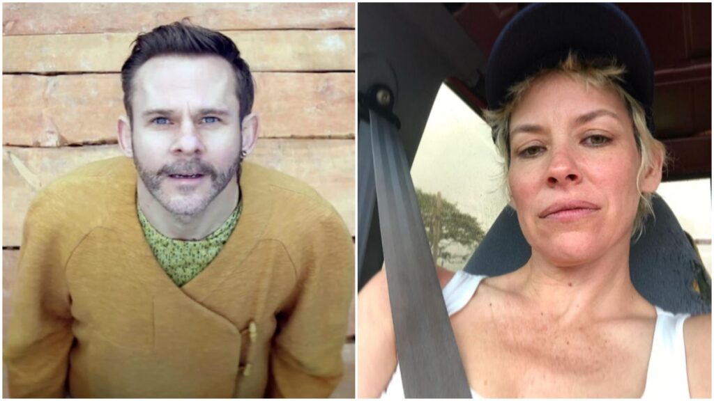 Dominic Monaghan namorou Evangeline Lilly nos anos 2000