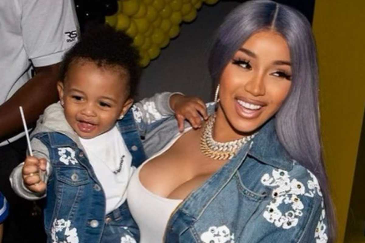 Cardi B e o filho Wave