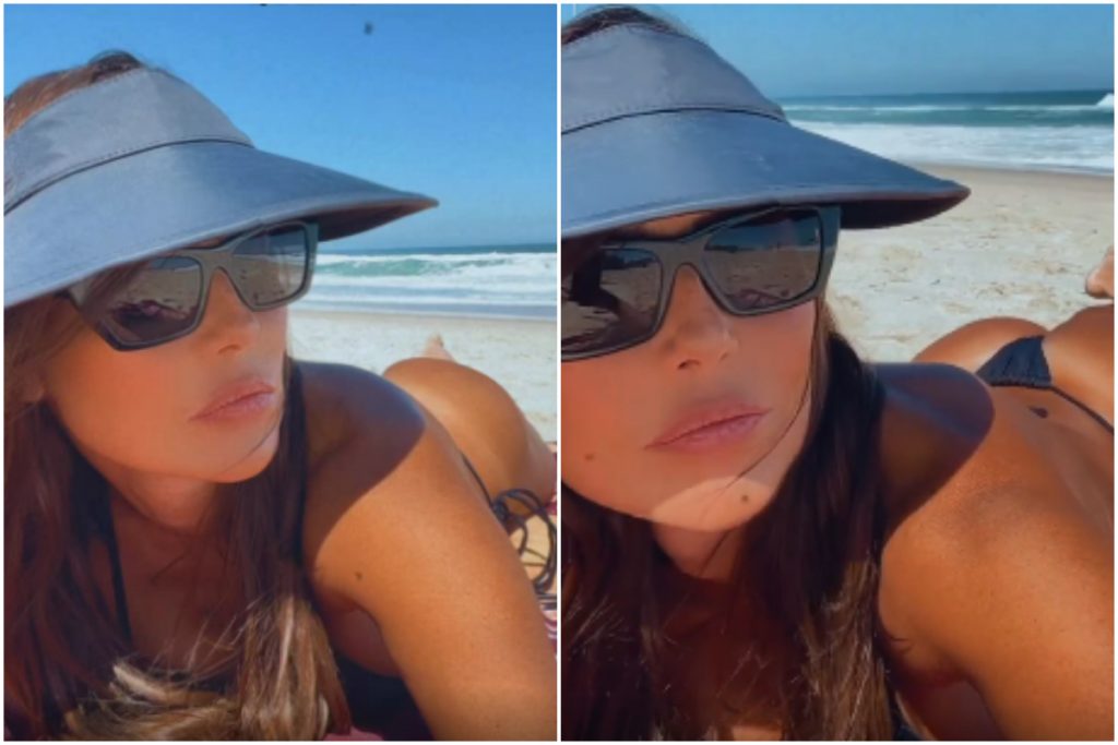 deborah secco em dia de praia