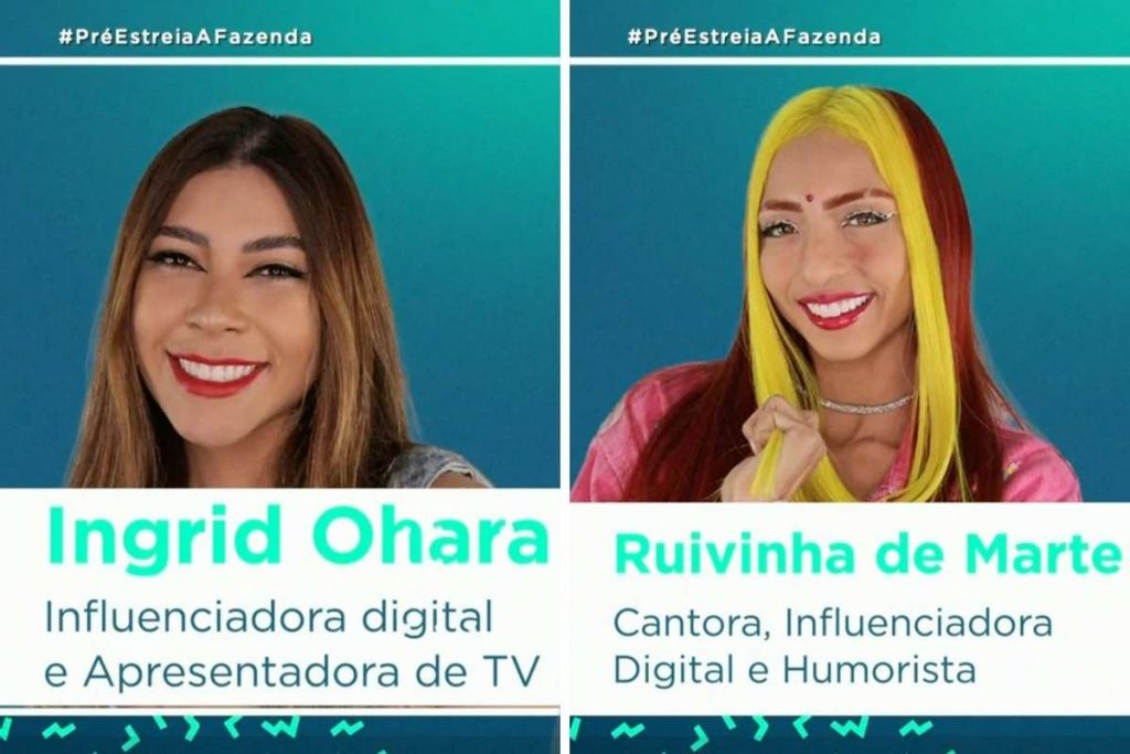 Ingrid Ohara e Ruivinha de Marte são influenciadoras