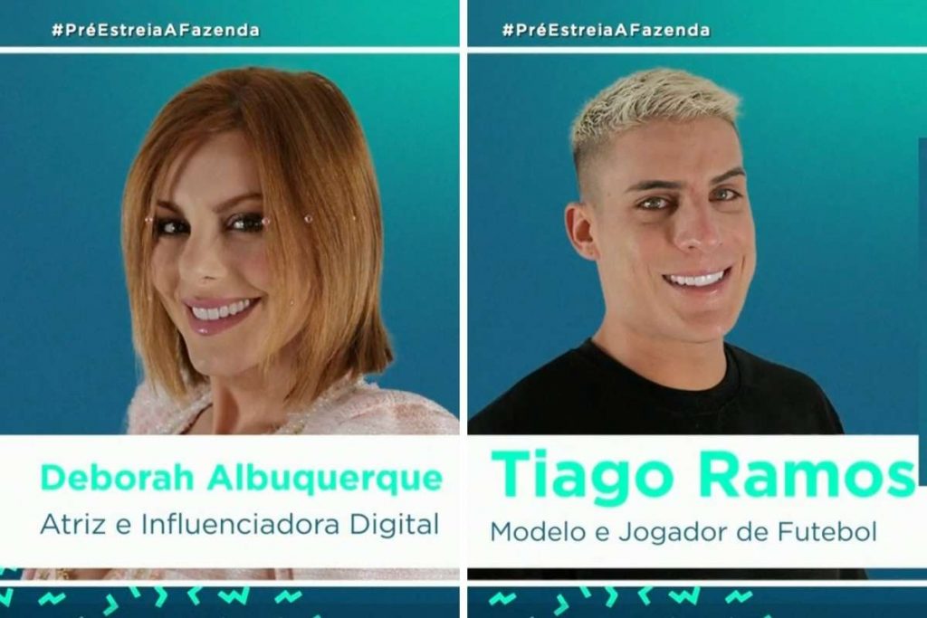 Deborah Albuquerque é influenciadora e Tiago Ramos modelo. Ele também ficou conhecido como padrasto de Neymar