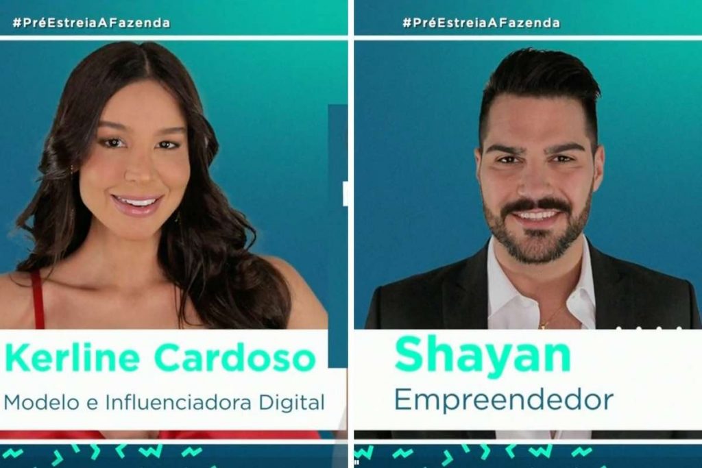 Kerline Cardoso é ex-BBB e Shayan empresário