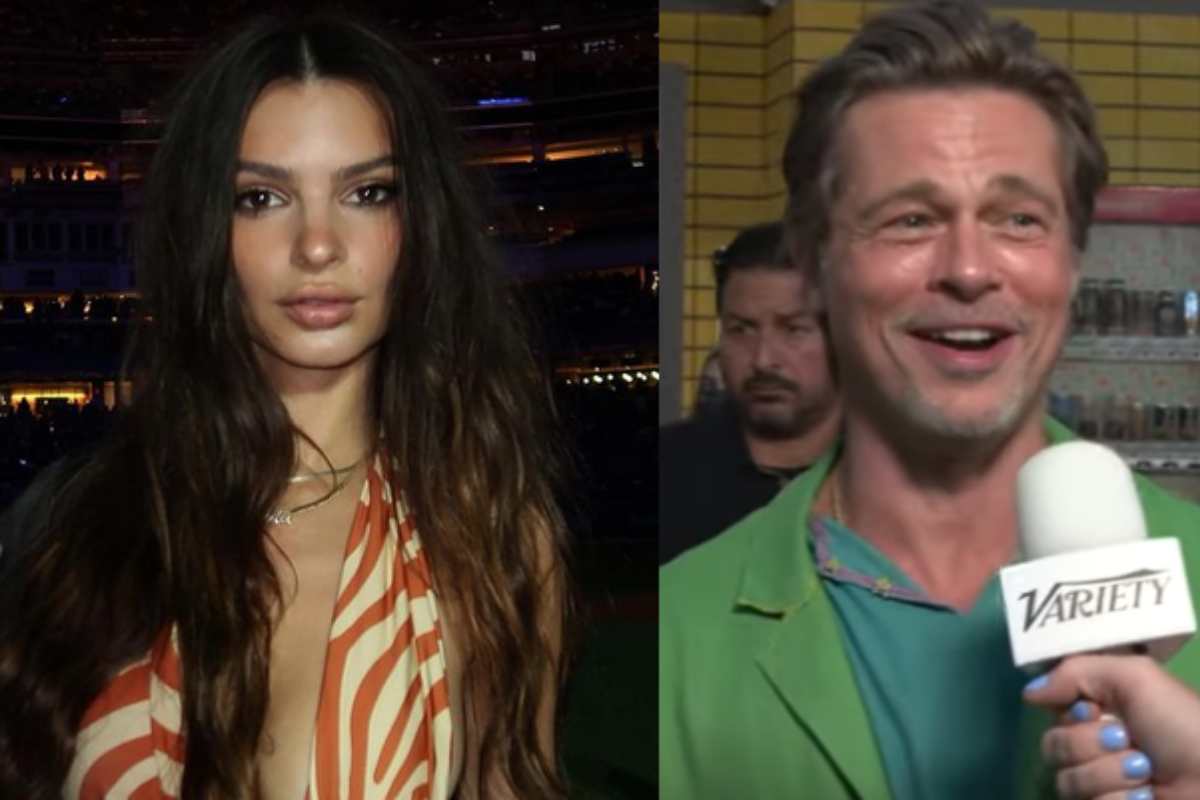 Emily Ratajkowski, Brad Pitt