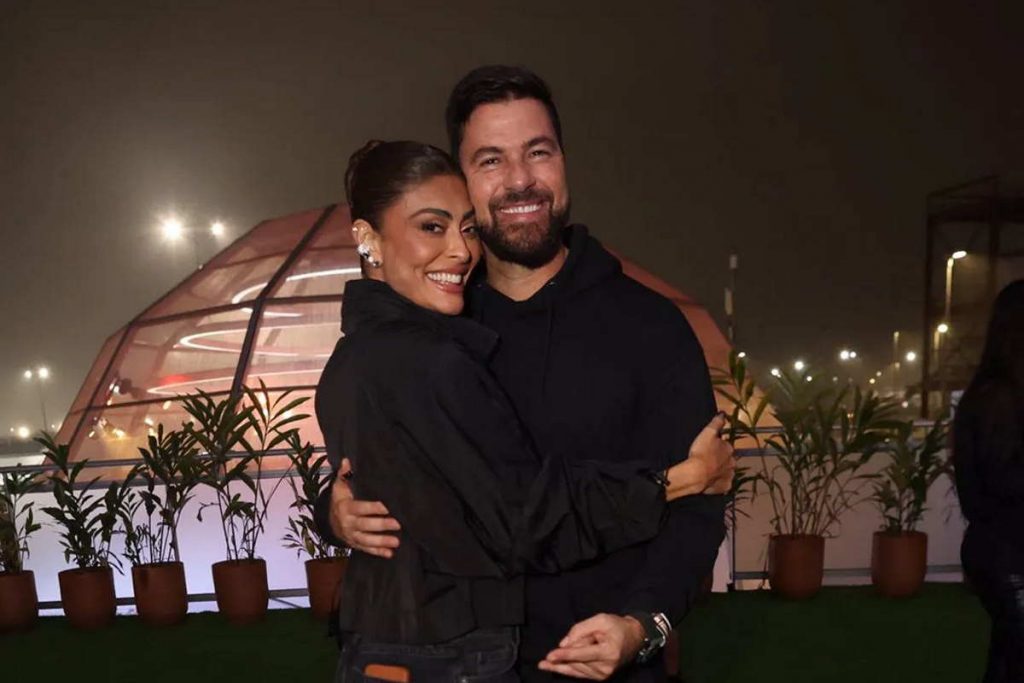 Juliana Paes e marido Rock in Rio