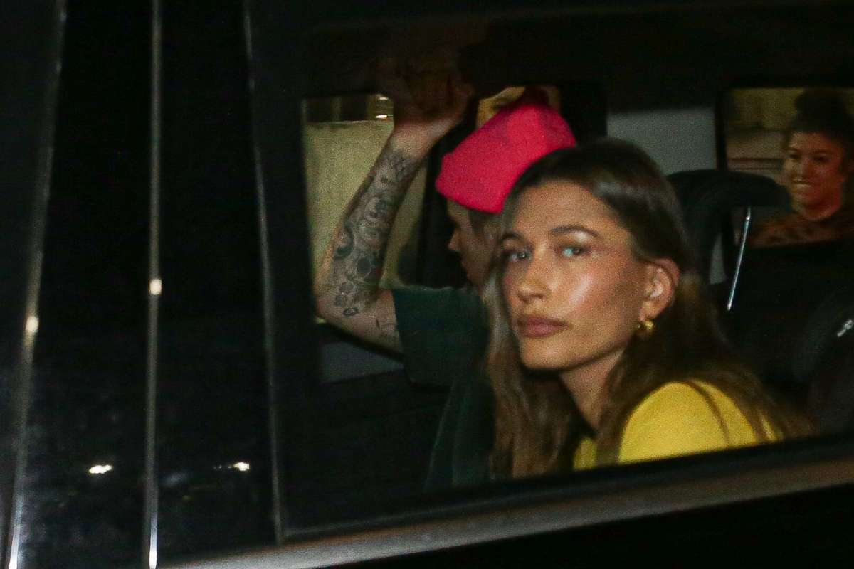 Hailey Bieber acompanha Justin para show no Rock in Rio