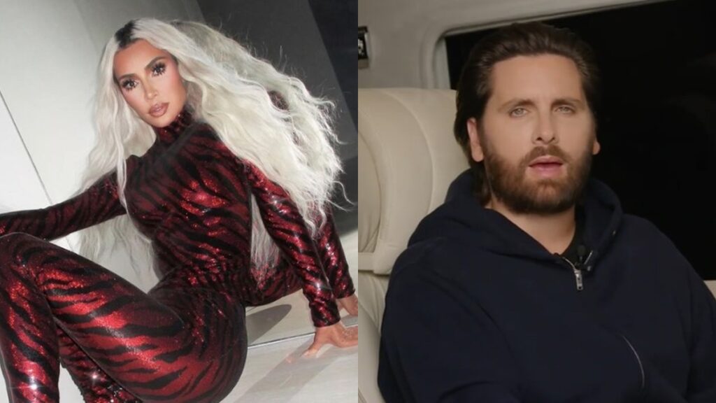 Kim Kardashian e seu ex-cunhado, Scott Disick