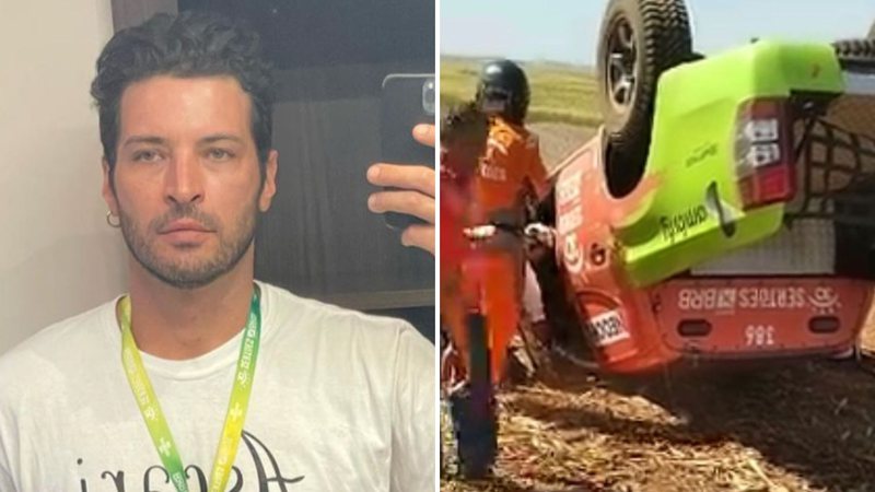 Ator de ‘Pantanal’ sofre acidente no Rally dos Sertões; carro capotou