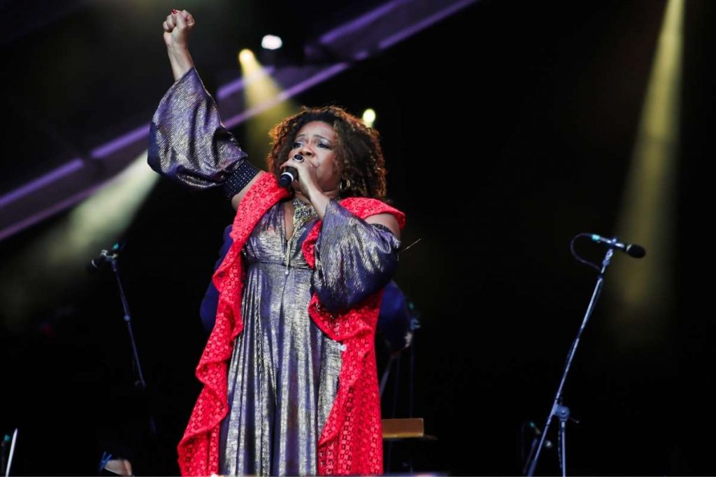 Margareth Menezes canta no show de Independência do Brasil