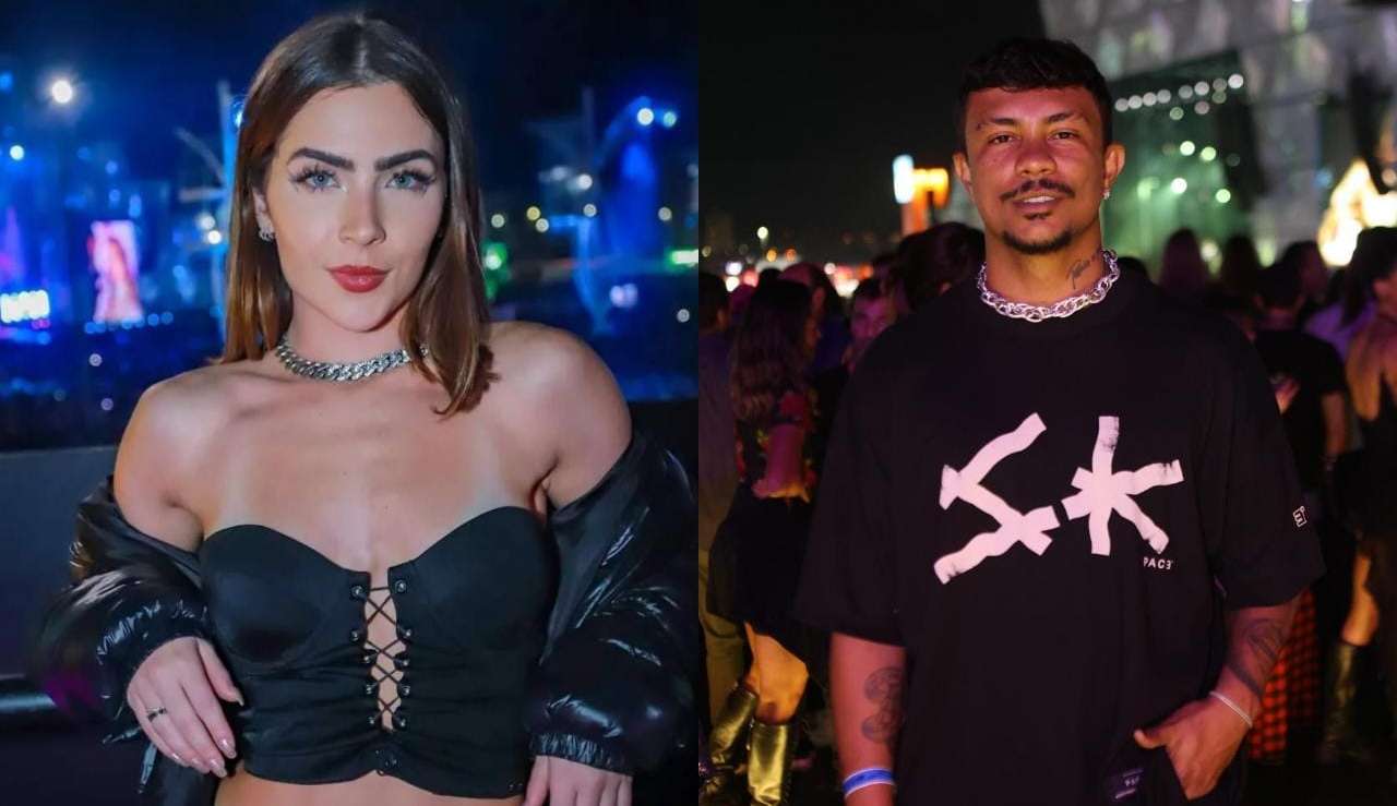 Jade Picon e Xamã curtem Rock in Rio juntos