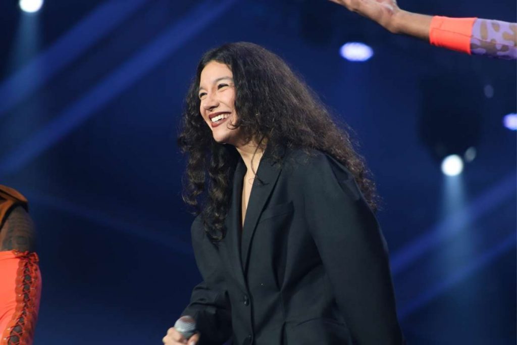 Priscila Alcântara canta no show de Independência do Brasil