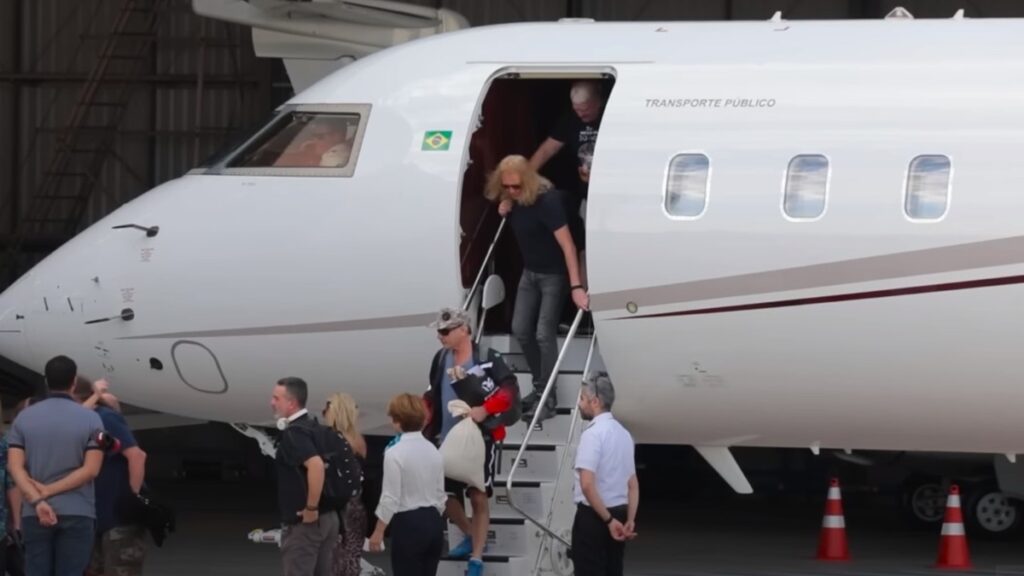 Iron Maiden chegando em Curitiba