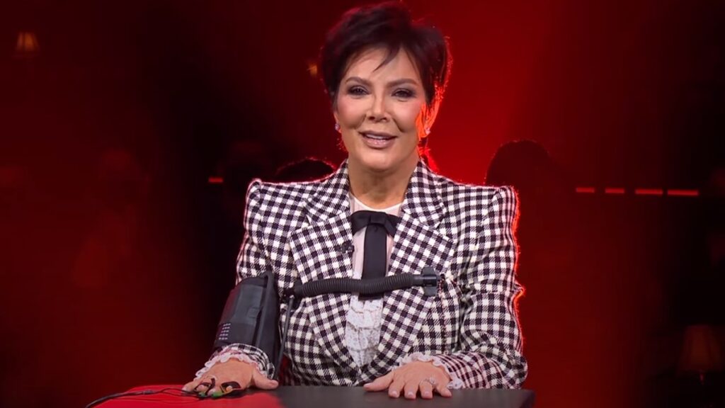 Kris Jenner passa por detector de mentiras durante programa na televisão