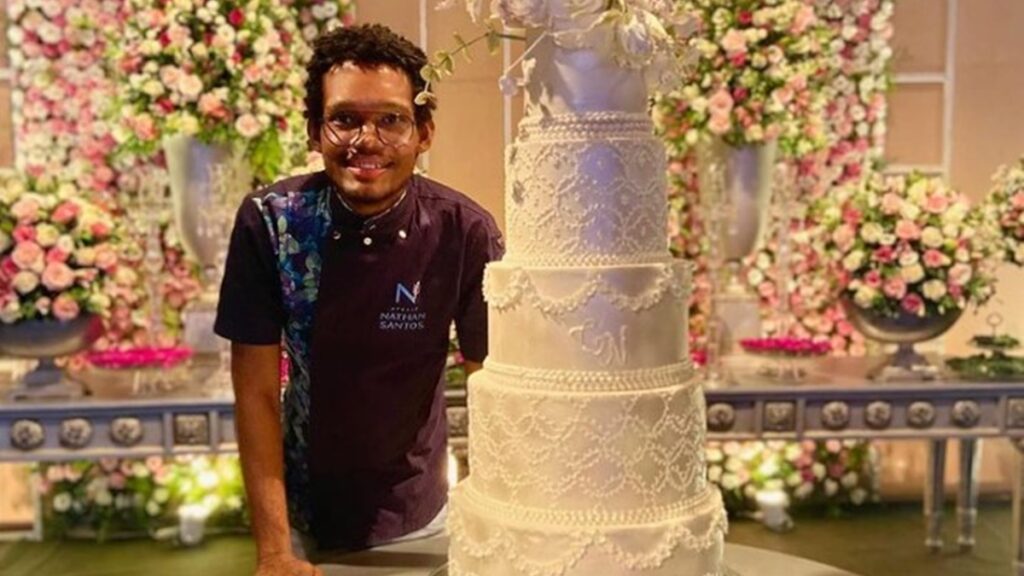 Nathan Santos, vice-campeão do Bake Off Brasil