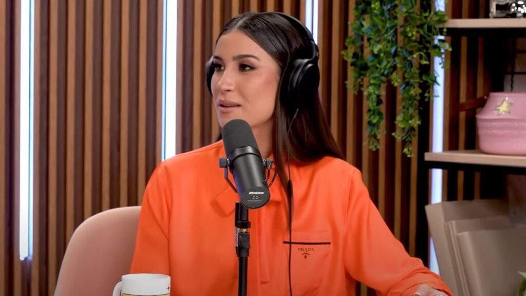 Bianca Andrade durante o podcast "Quem Pode, Pod"