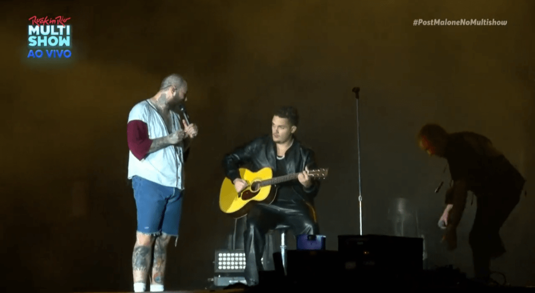 Rock in Rio: Quem é o fã que tocou com Post Malone?