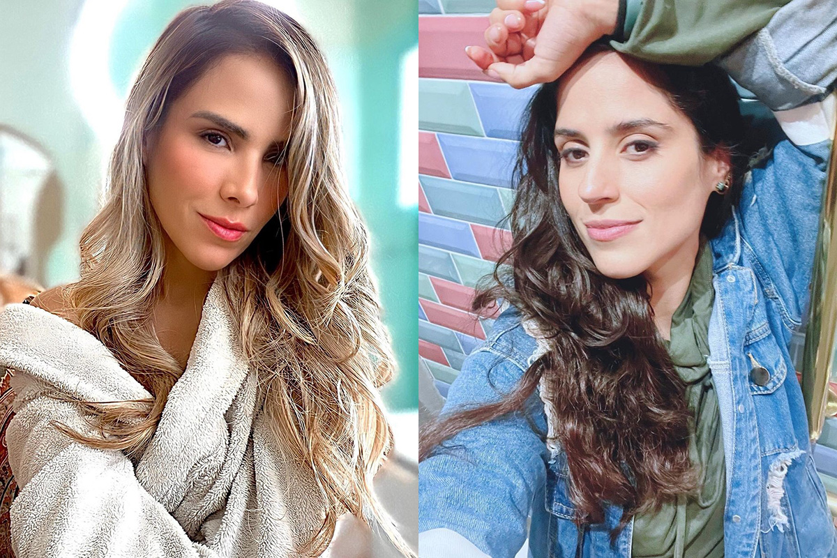 Fotomontagem Wanessa e Camilla Camargo