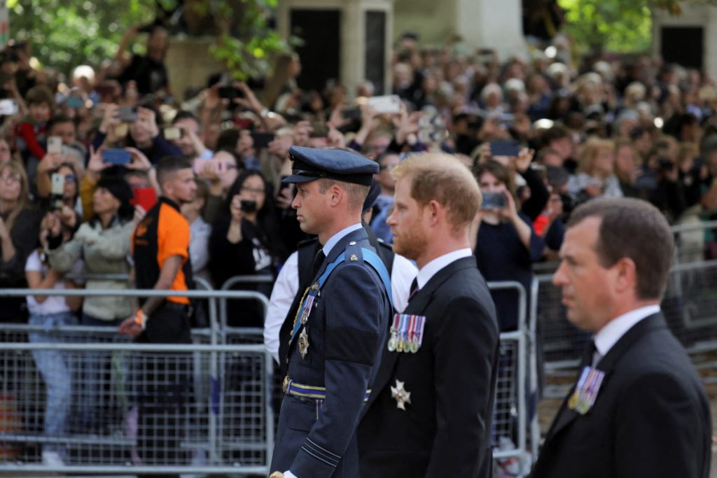 Principe William Principe Harry funeral rainha elizabeth