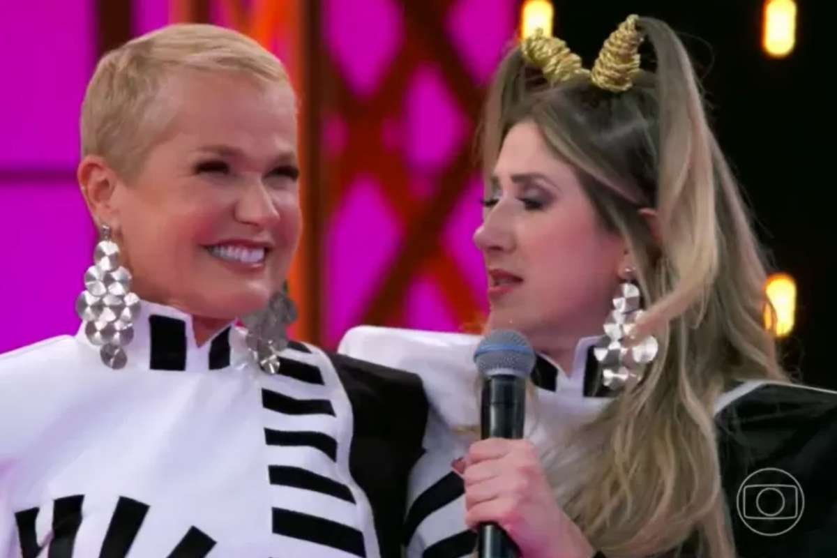 Xuxa e Dani Calabresa no Domingão com Huck