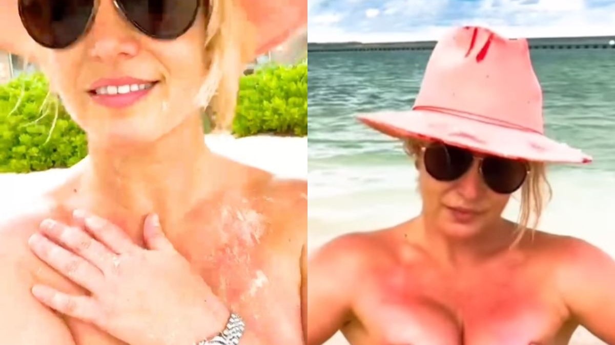 Britney Spears em novo vídeo nas redes sociais