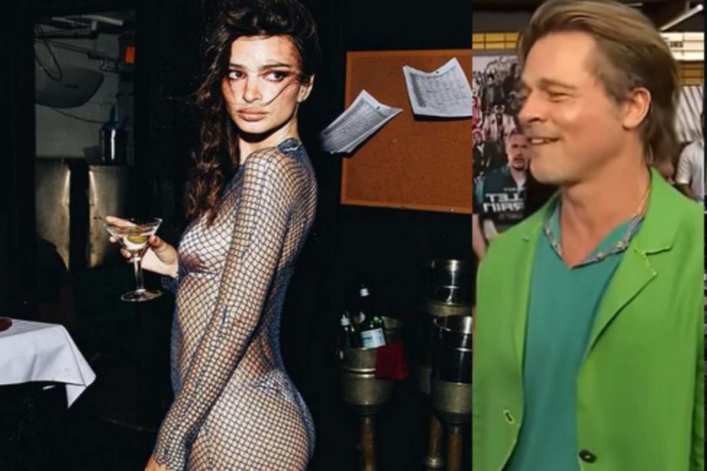 Emily Ratajkowski, Brad Pitt