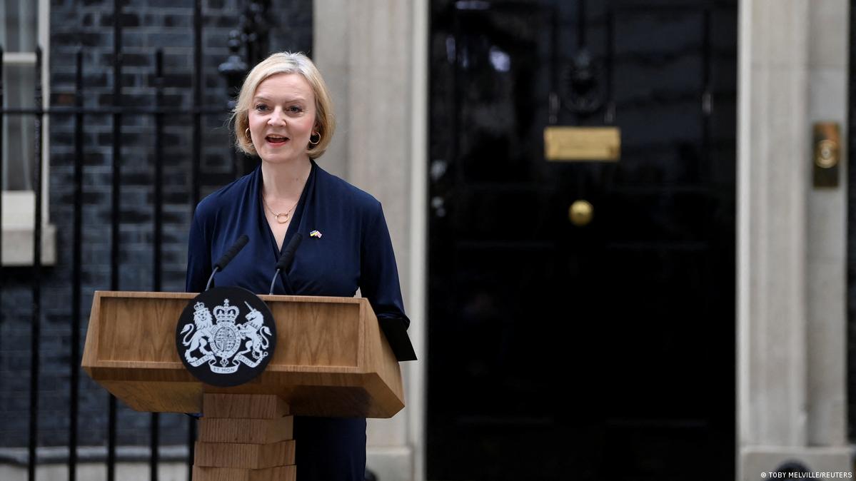 Primeira-ministra britânica, Liz Truss renuncia ao cargo