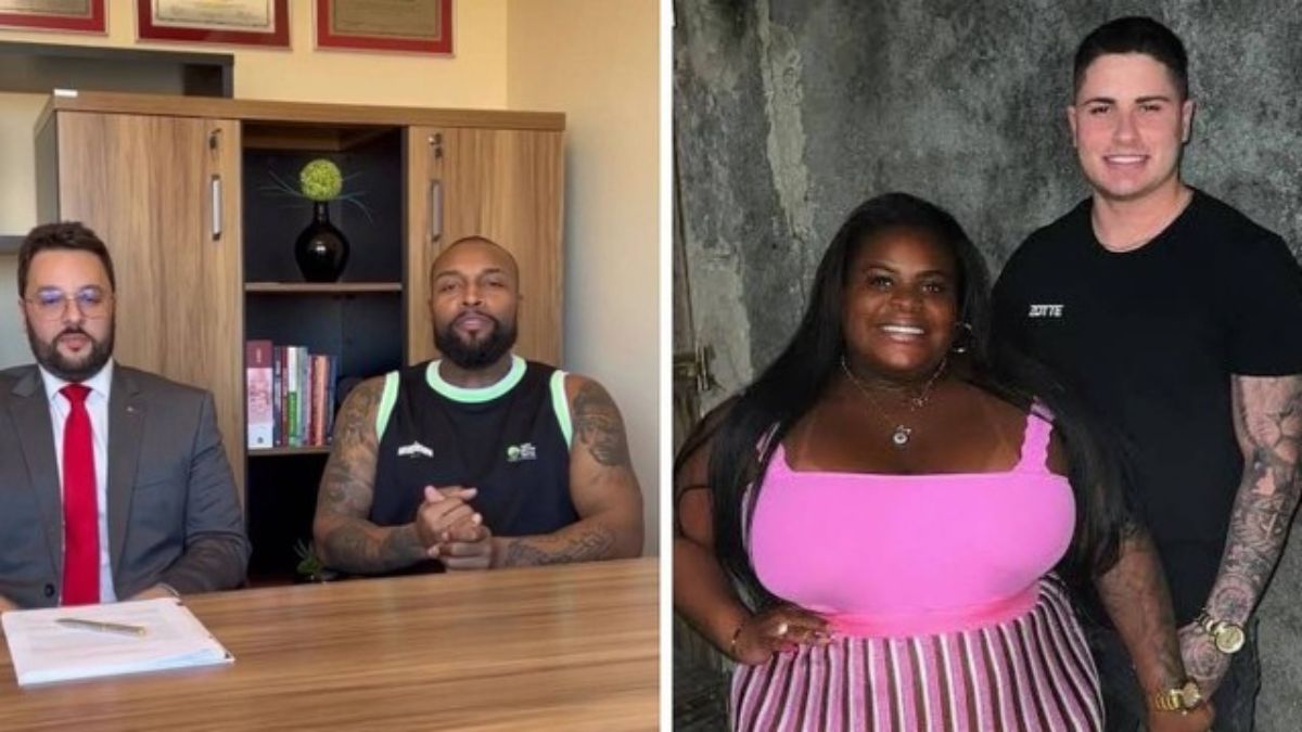 Jojo Todynho e seu marido e Nego Di e seu advogado – Foto: Reprodução/Redes Sociais