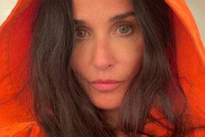 Retrato Demi Moore