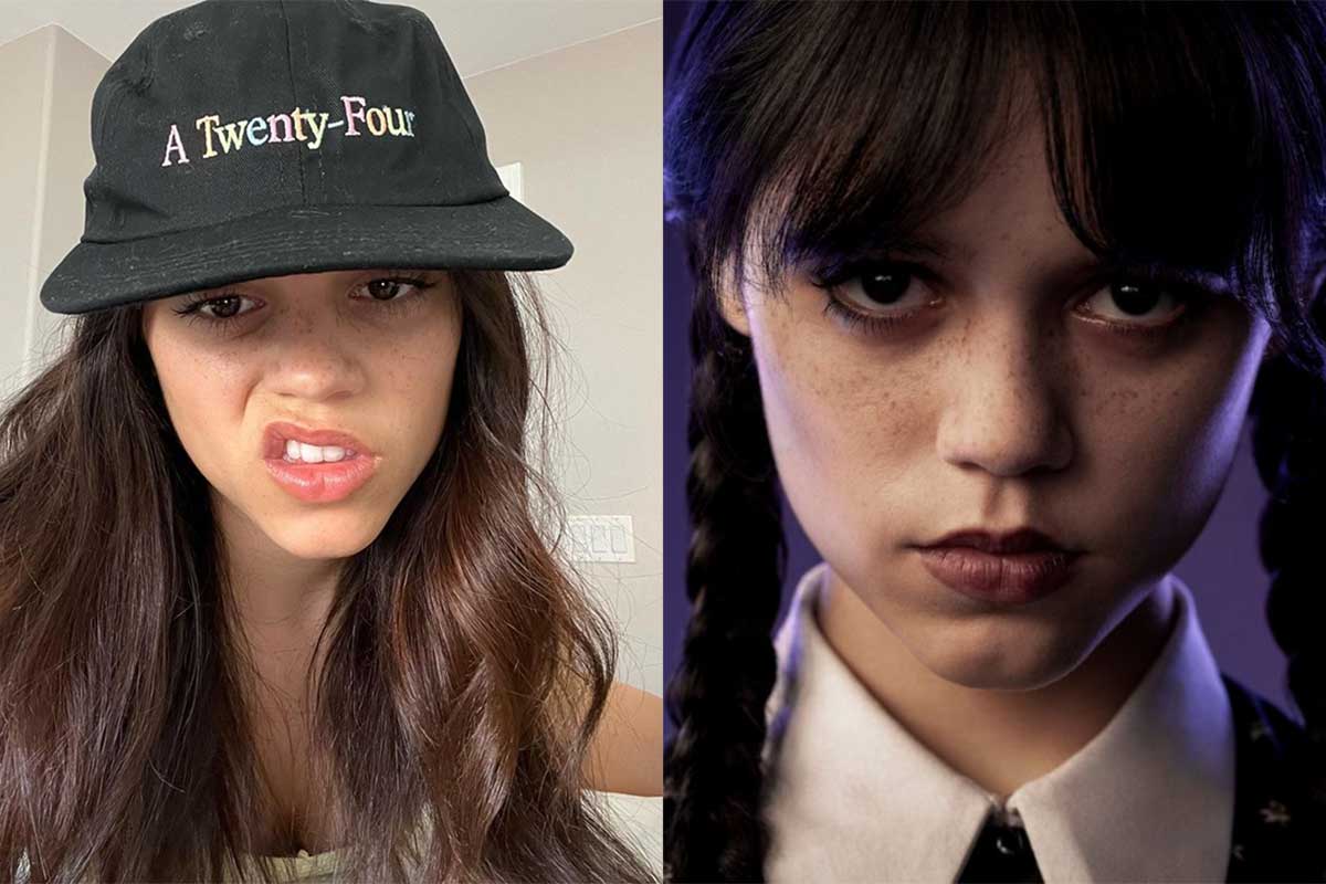 Jenna Ortega interpreta Wandinha em série da Netflix