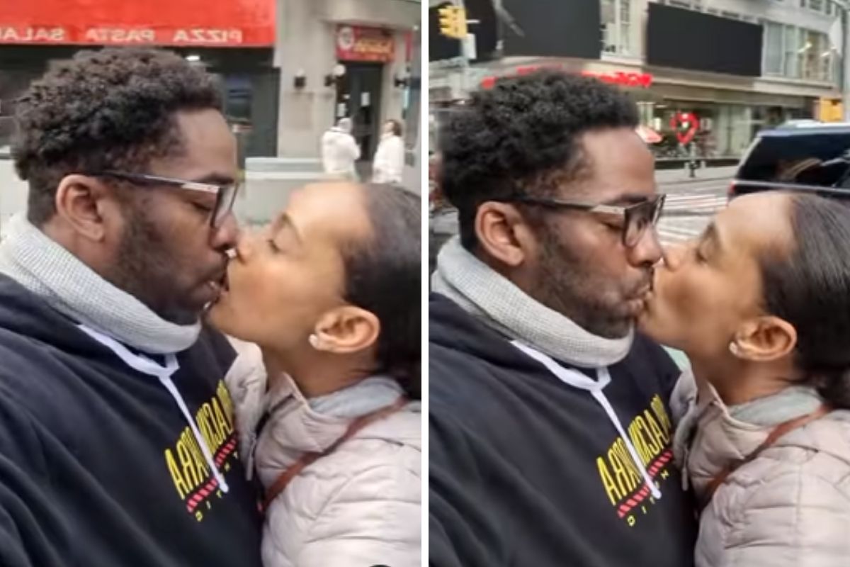 lázaro ramos e taís araújo se beijando