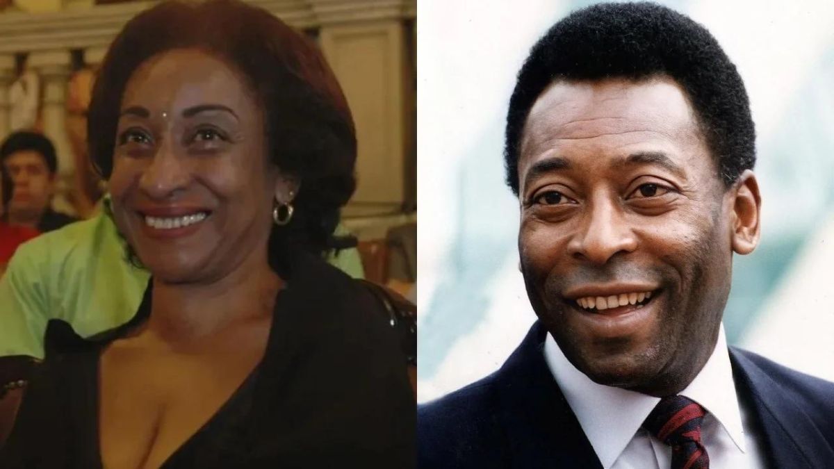 Maria Lúcia do Nascimento e Pelé – Foto: Reprodução/Instagram