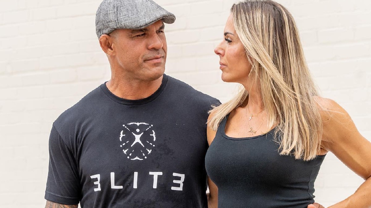 Vitor Belfort e Joana Prado