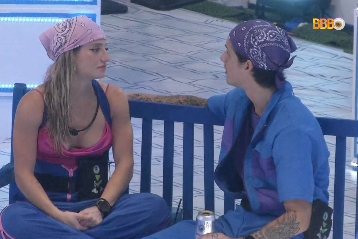 Bruna e Gabriel no BBB23